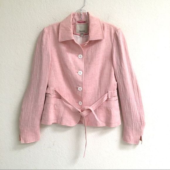Façonnable Lena pink belt in blazer/jacket S - Picture 1 of 13